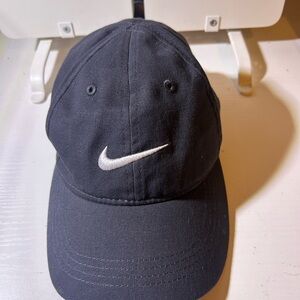 Nike Dark Gray Cap with White Swoosh